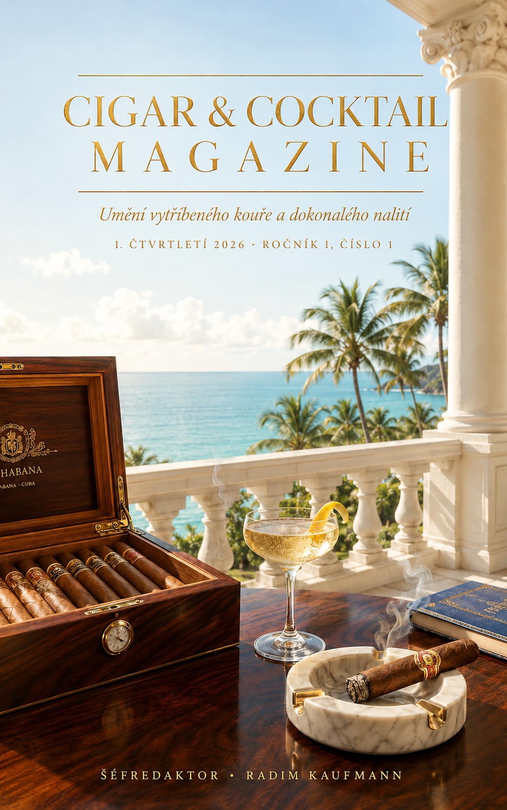 Česká obálka Cigar & Cocktail Magazine, Q1 2026