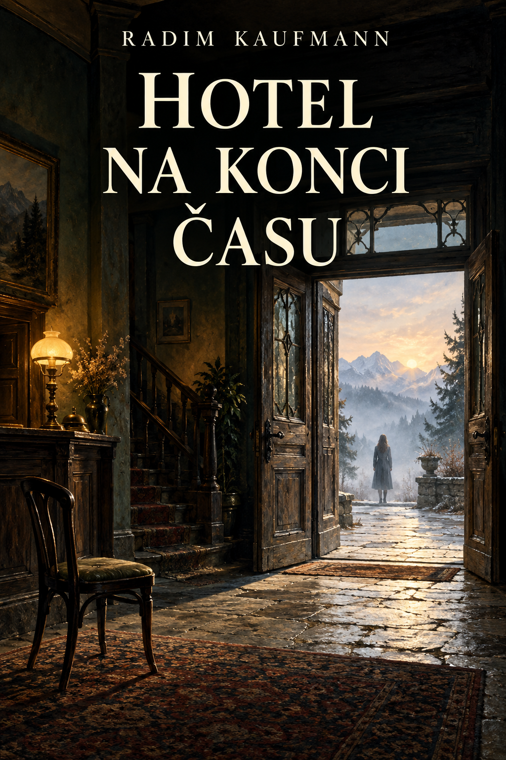 Hotel na konci času — pracovní obálka